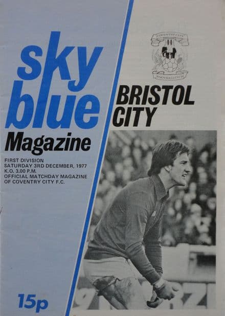 Coventry City v Bristol City, Div 1 (1977, Dec 3rd)