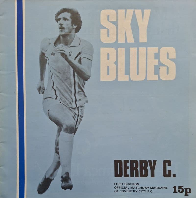 Coventry City v Derby County, Div 1 (1977, Apr 25th)