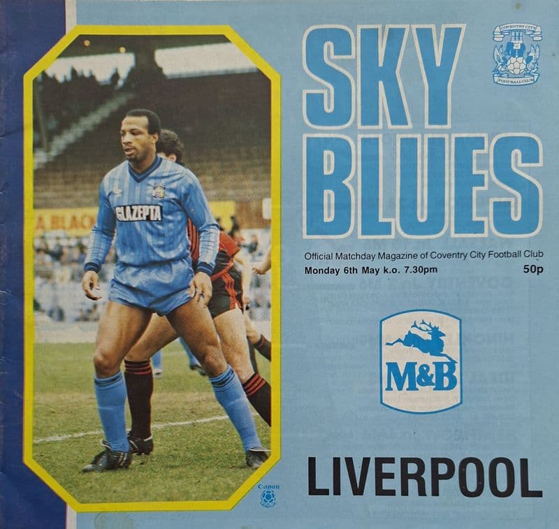 Coventry City v Liverpool, Div 1 (1985, May 6th)