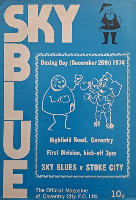 Coventry City v Stoke City, Div 1 (1974, Dec 26th)