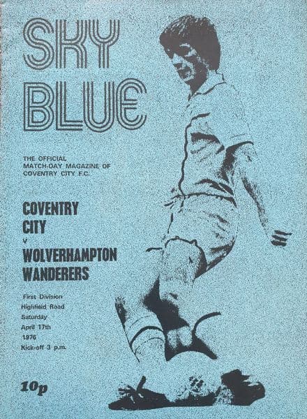 Coventry City v Wolves, Div 1 (1976, Apr 17th)