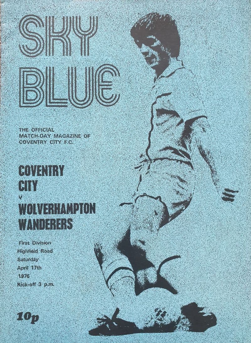 Coventry City v Wolves, Div 1 (1976, Apr 17th)