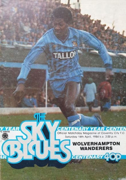 Coventry City v Wolves, Div 1 (1984, Apr 14th)
