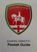 Coventry United v Worcester City, Mid FL (2017, Aug 28th) plus Pocket Guide