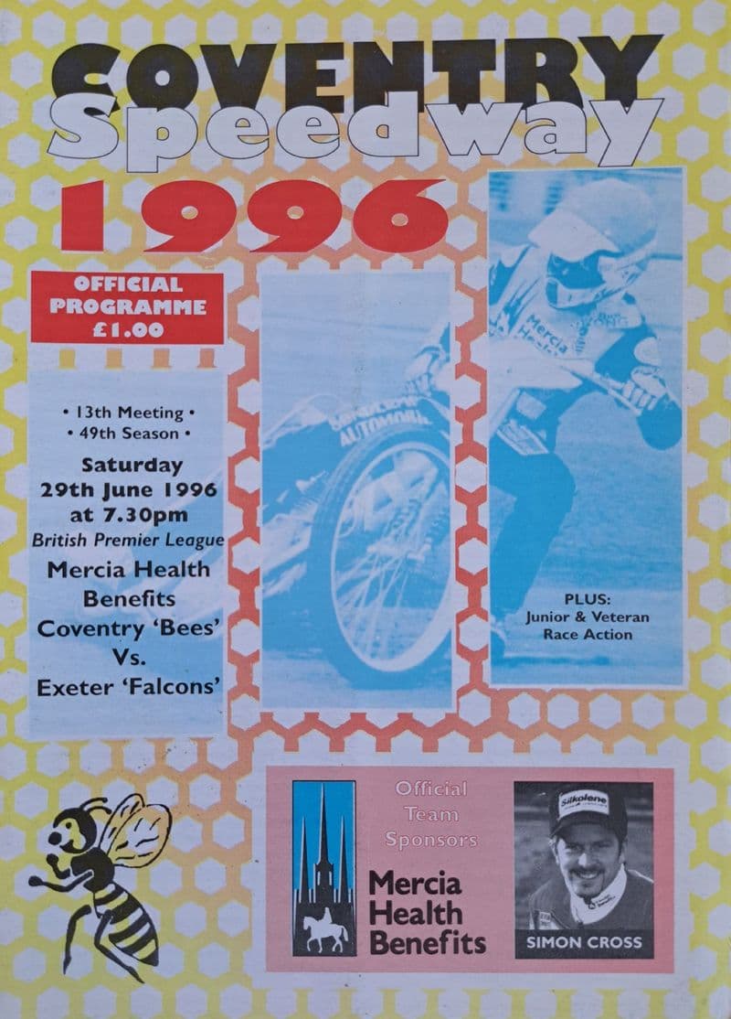Coventry v Exeter (1996, Jun 29th)