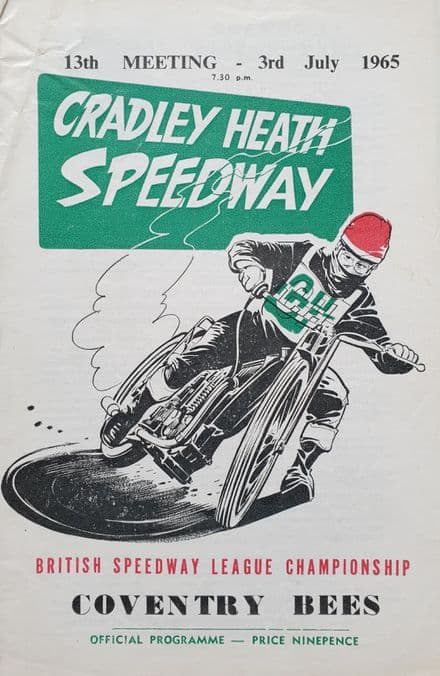 Cradley Heath v Coventry (1965, Jul 3rd)