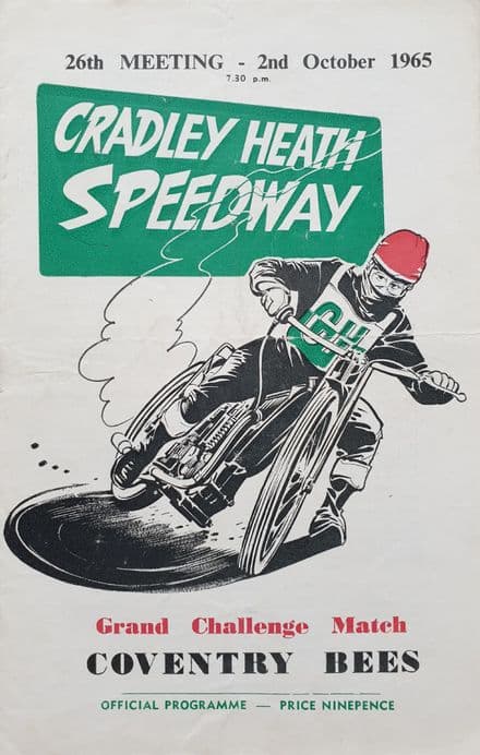 Cradley Heath v Coventry Bees (1965, Oct 2nd)