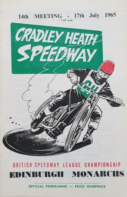 Cradley Heath v Edinburgh Monarchs (1965, Jul 17th)