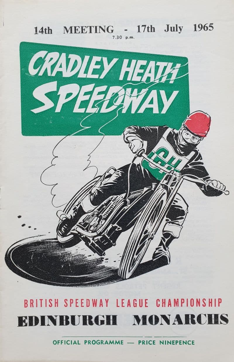Cradley Heath v Edinburgh Monarchs (1965, Jul 17th)