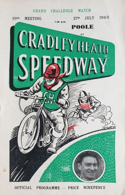 Cradley Heath v Poole Pirates (1963, Jul 27th)