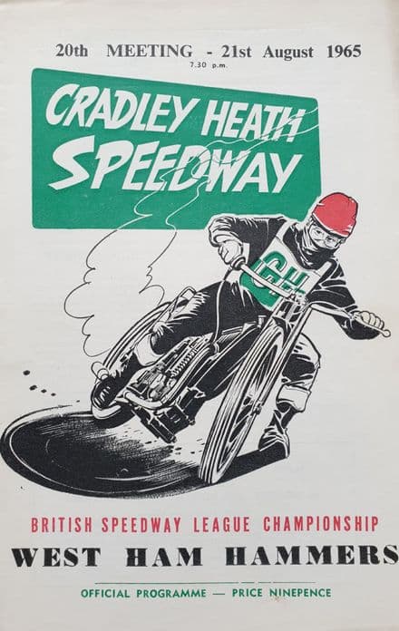 Cradley Heath v West Ham Hammers (1965, Aug 21st)