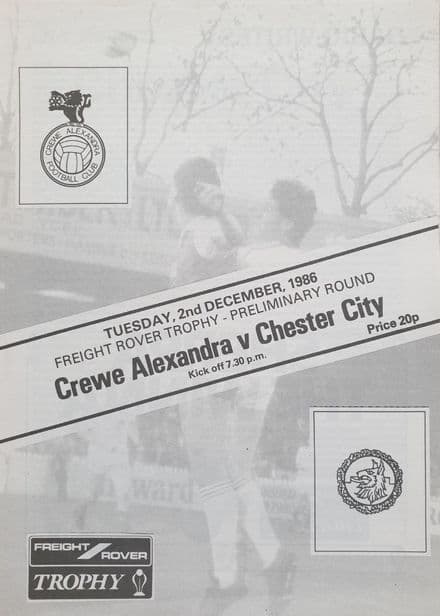 Crewe v Chester, Freight Rover (1986, Dec 2nd)