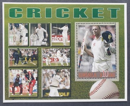 Cricket (2005) Liberia Commemorative Stamp Sheet