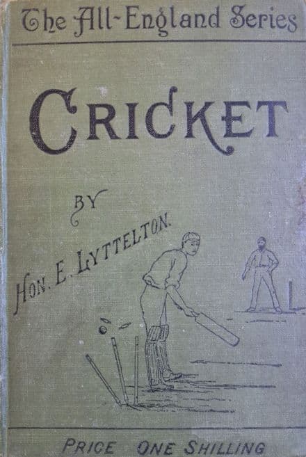 Cricket by Hon E Lyttelton (1910)