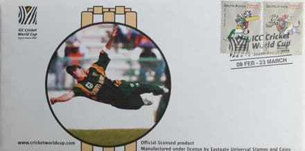 Cricket World Cup 2003, South Africa FDC Jonty Rhodes