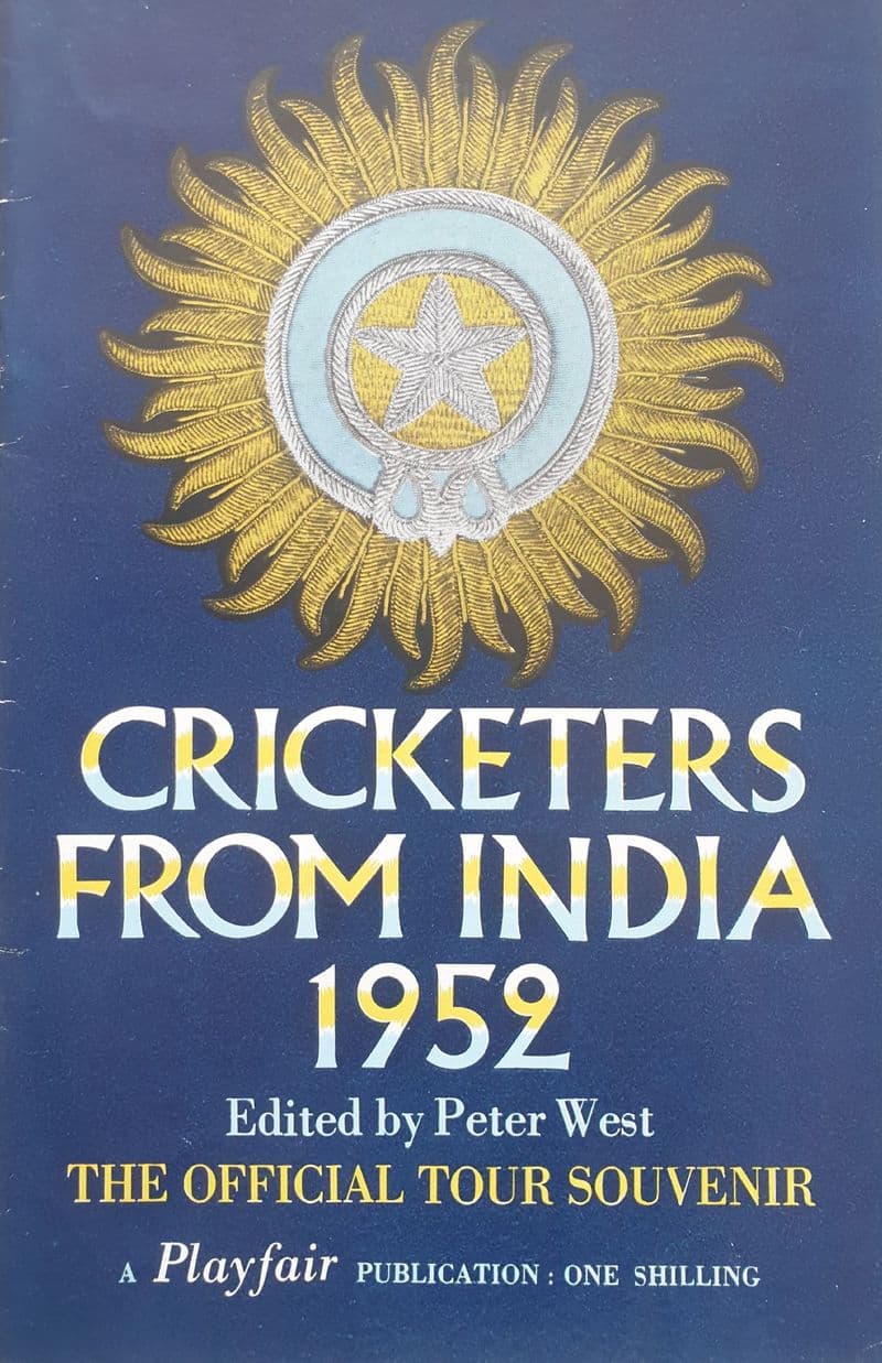 Cricketers from India (The 1952 Tour) ed by Peter West