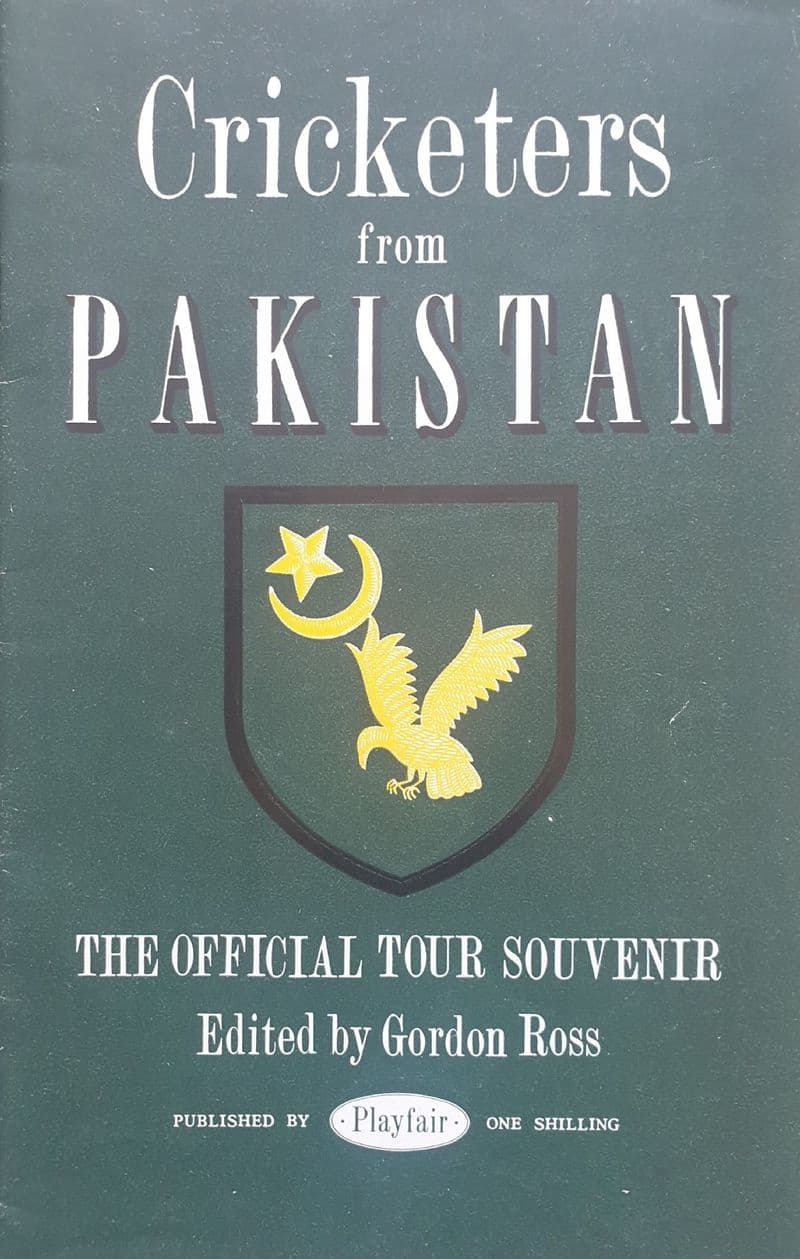 Cricketers from Pakistan (The 1954 Tour) ed by Gordon Ross