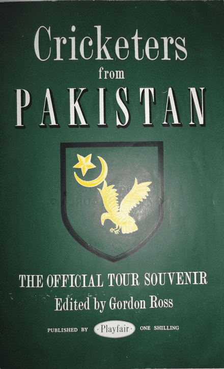 Cricketers from Pakistan (The 1954 Tour) ed by Gordon Ross GOOD COPY