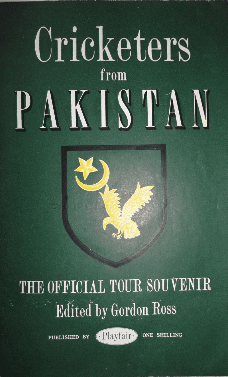 Cricketers from Pakistan (The 1954 Tour) ed by Gordon Ross GOOD COPY