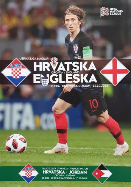 Croatia v England, Nations Lge (2018, Oct 12th)