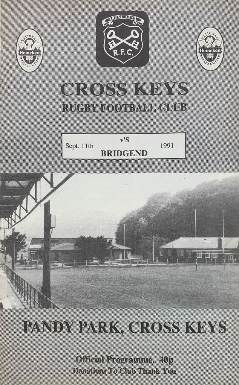 Cross Keys v Bridgend (1991, Sep 11th)