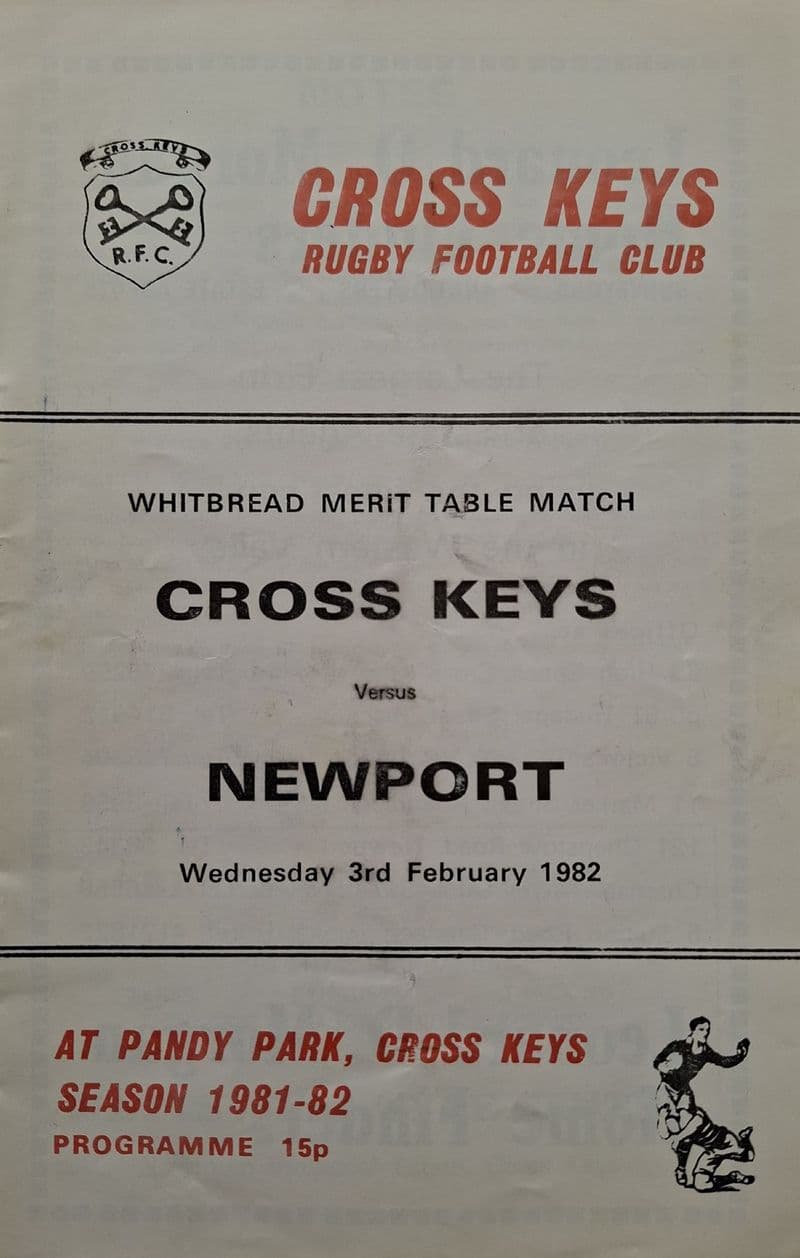 Cross Keys v Newport (1982, Feb 3rd)