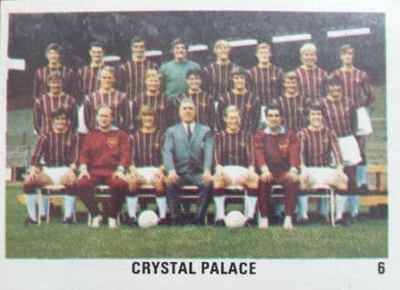 Crystal Palace (Football Swap Card)