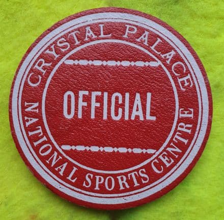 Crystal Palace National Sports Centre Official Pin Badge