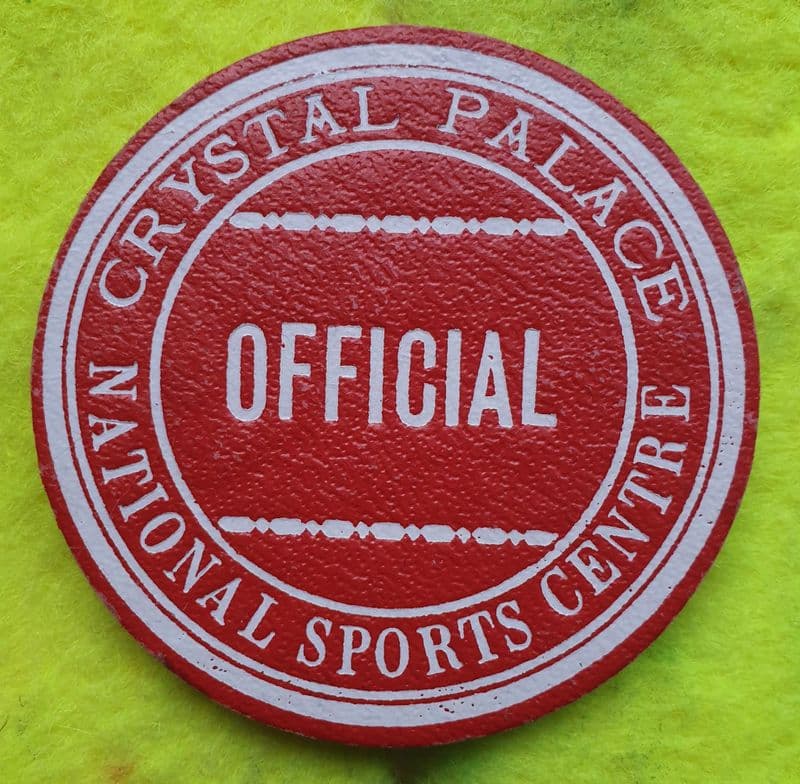 Crystal Palace National Sports Centre Official Pin Badge