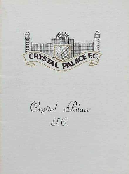 Crystal Palace v Cardiff, Div 2 (1965, Dec 4th)