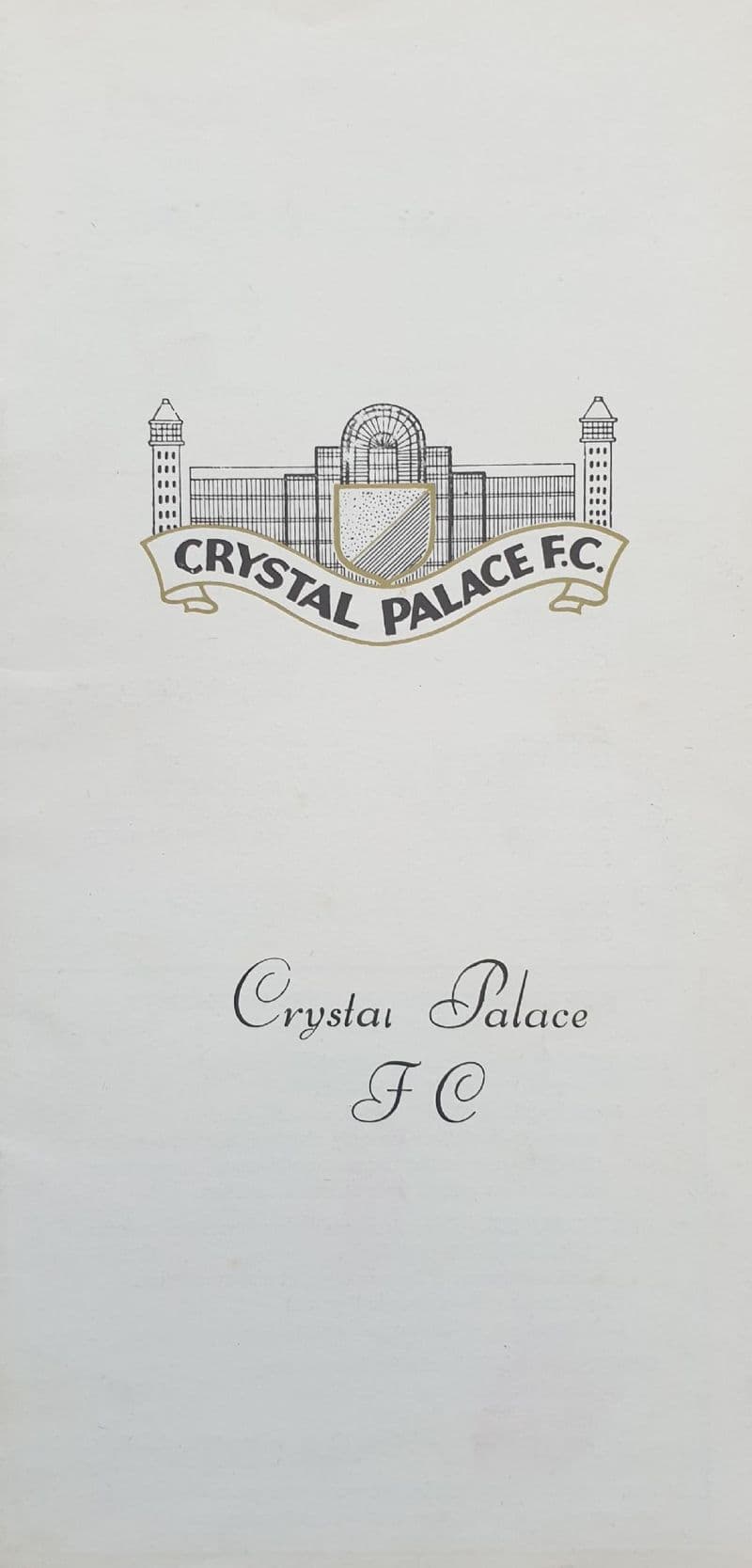 Crystal Palace v Chelsea, FA Cup 3rd Rnd (1971, Jan 2nd)