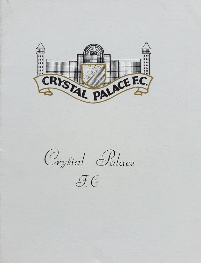 Crystal Palace v Derby, Div 2 (1964, Aug 22nd)