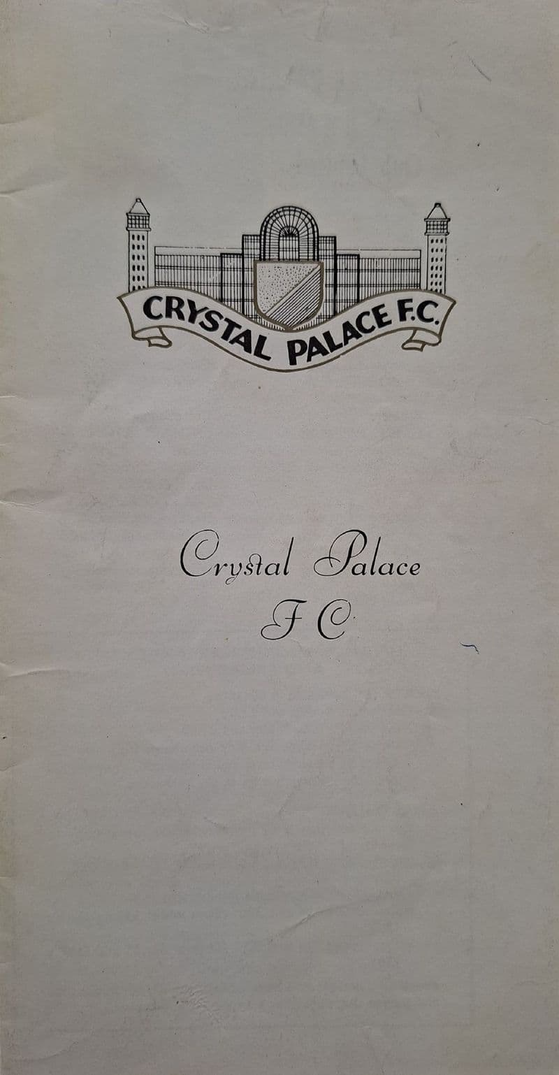 Crystal Palace v Manchester United, Div 1 (1971, Apr 17th)