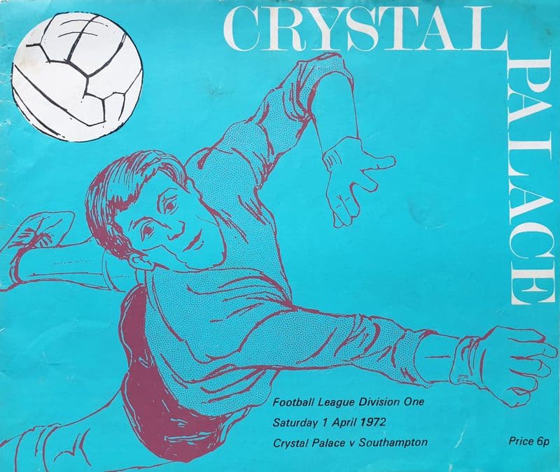 Crystal Palace v Southampton, Div 1 (1972, Apr 1st)