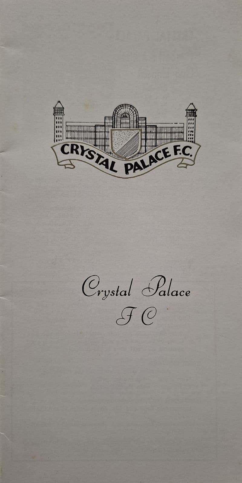 Crystal Palace v Stoke City, Div 1 (1971, Apr 3rd)