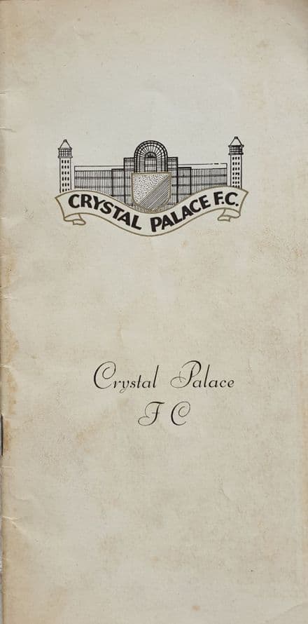 Crystal Palace v Tottenham, Div 1 (1970, Sep 19th)