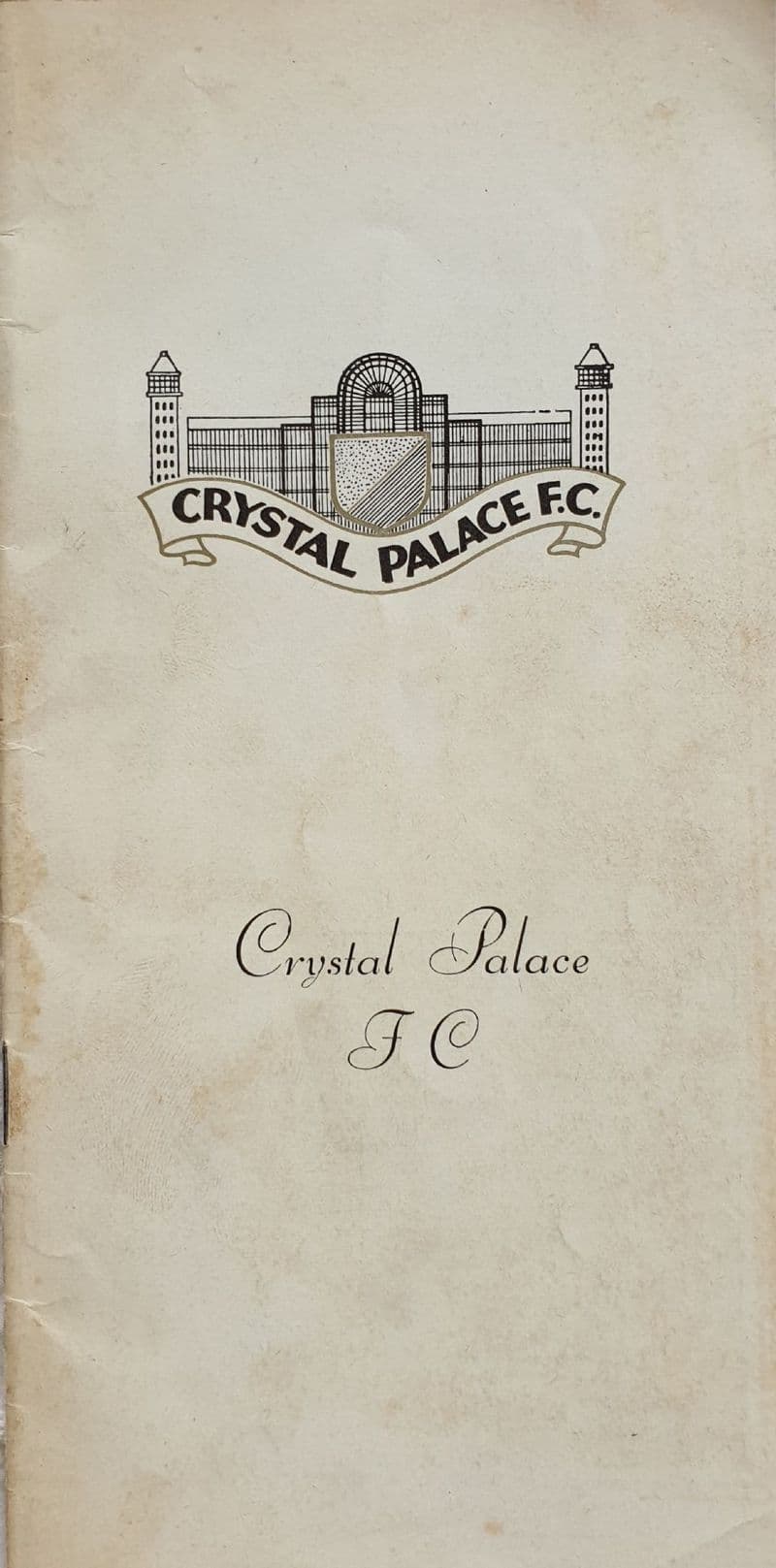 Crystal Palace v Tottenham, Div 1 (1970, Sep 19th)