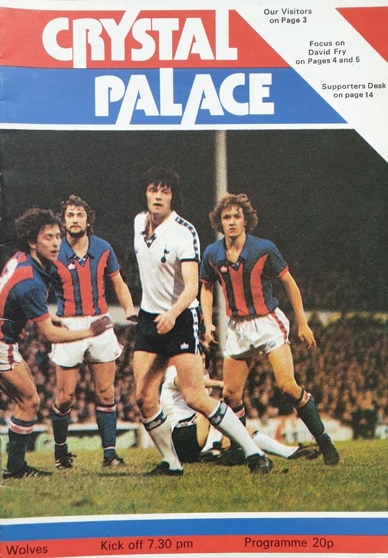 Crystal Palace v Wolves, FA Cup 5th Rnd (1979, Feb 26th)