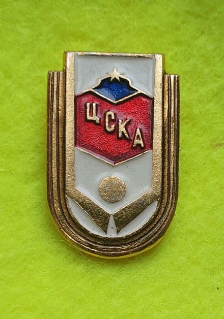 CSKA Moscow Shield Pin Badge