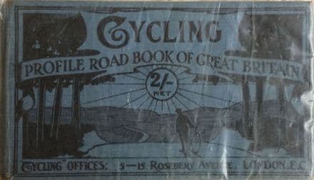 Cycling Profile Road Book of Great Britain (1920s)
