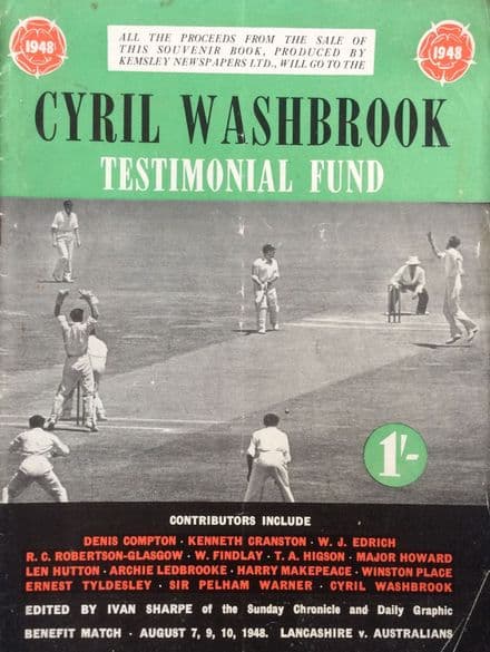 Cyrille Washbrook Testimonial Fund Programme