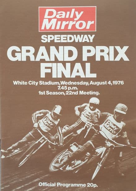 Daily Mirror Grand Prix Final (1976, Aug 4)