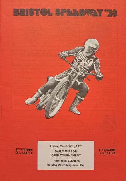 Daily Mirror Open Tournament (1978, Mar 17th) With Results