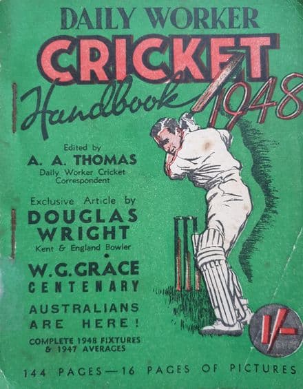 Daily Worker Cricket Handbook 1948 (Soft Cover)