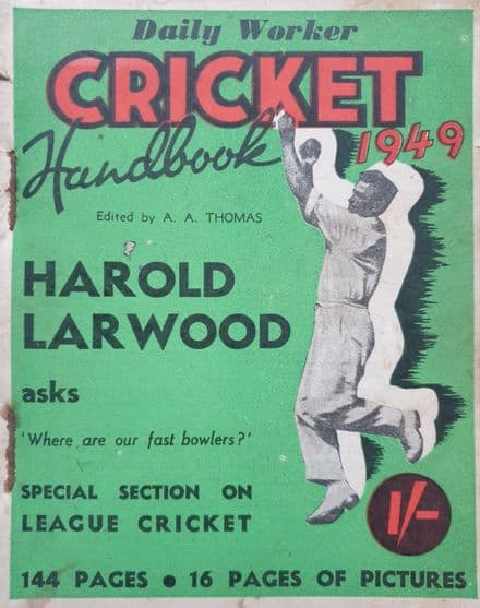 Daily Worker Cricket Handbook 1949 (Soft Cover)
