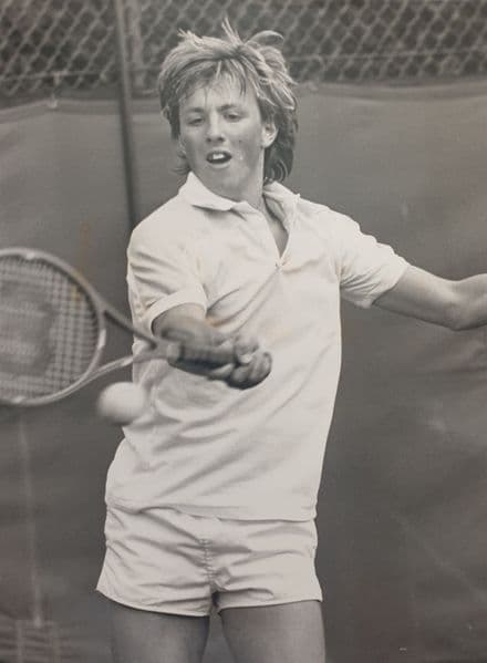 Daniel Ahl Press Photo (1987) "Eyes on the Ball"