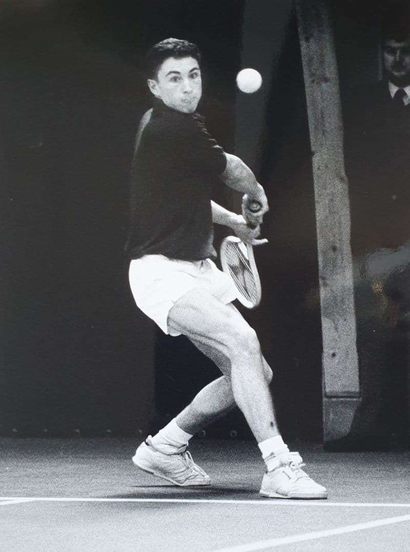 Danny Sapsford Press Photo (Mortgage Corp National League, 1987)