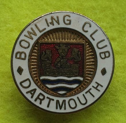 Dartmouth Bowling Club Enamel Pin Badge