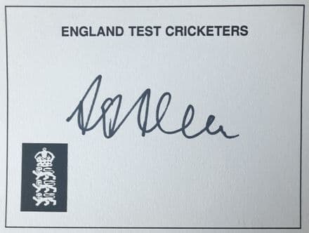 David Allen Autograph