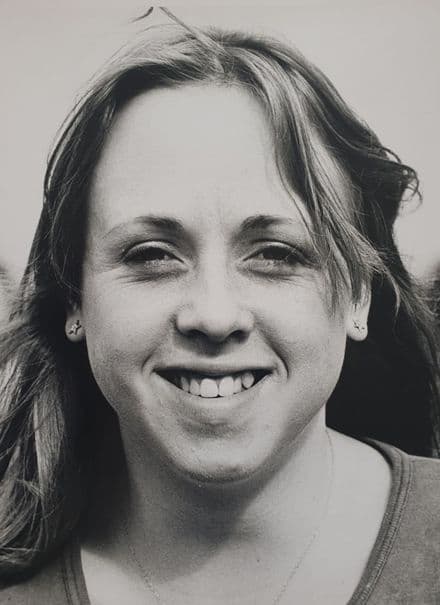 Debbie Rudd Small Black and White Press Photo